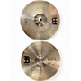 Used MEINL 13in HCS Hi Hat Pair Cymbal 31