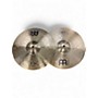 Used MEINL 13in HCS Hi Hat Pair Cymbal 31