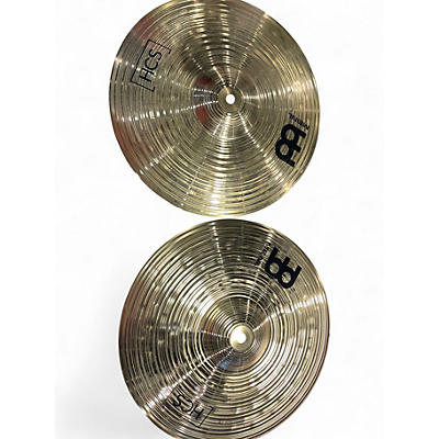 Used MEINL 13in HCS Hi Hat Pair Cymbal