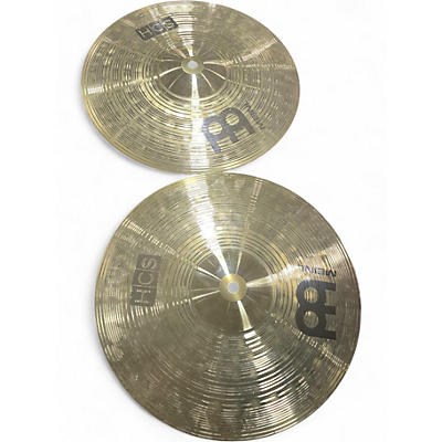 Used MEINL 13in HCS Hi Hat Pair Cymbal