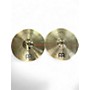 Used MEINL 13in HCS Hi Hat Pair Cymbal 31