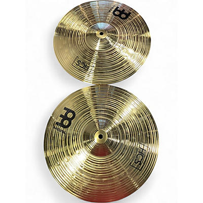 Used MEINL 13in HCS Hi Hat Pair Cymbal