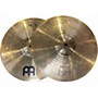 Used MEINL 13in HCS Hi Hat Pair Cymbal 31