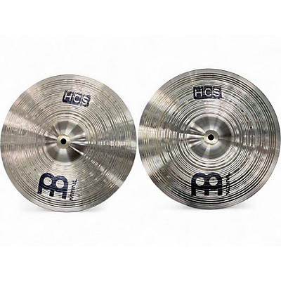 Used MEINL 13in HCS Hi Hat Pair Cymbal