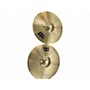 Used MEINL 13in HCS Hi Hat Pair Cymbal 31