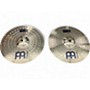 Used MEINL 13in HCS Hi Hat Pair Cymbal 31