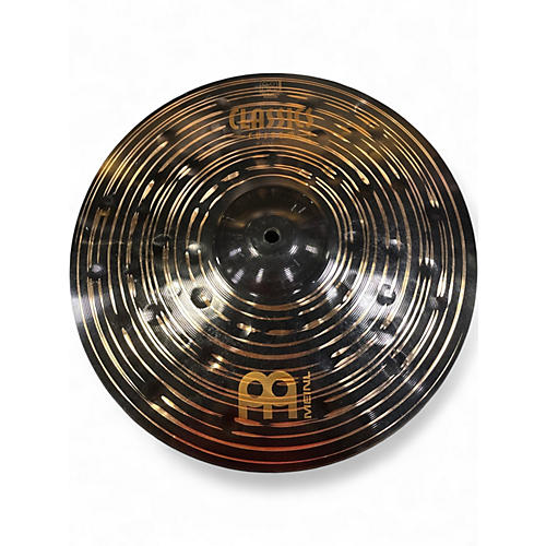 Used MEINL 14in 14 DARK HIHAT CLASSIC CUSTOM Cymbal 33
