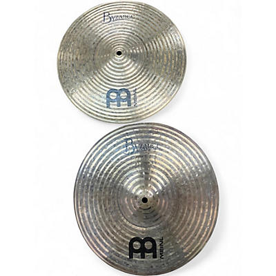 Used MEINL 14in BYZANCE 14IN SPECTRUM PAIR Cymbal