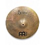 Used MEINL 14in BYZANCE DARK HI HATS BOTTOM Cymbal 33