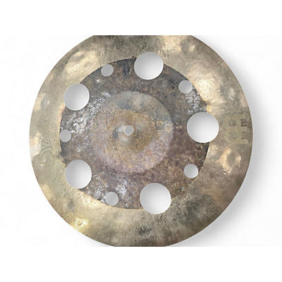 Used MEINL 14in BYZANCE DUAL MULTI TRASH Cymbal