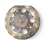 Used MEINL 14in BYZANCE DUAL MULTI TRASH Cymbal 33
