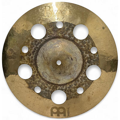 Used MEINL 14in BYZANCE DUAL MUTLI TRASH Cymbal