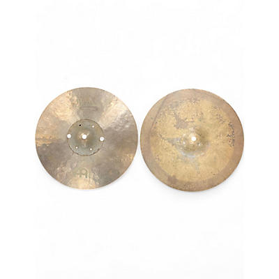 MEINL Used MEINL 14in BYZANCE MATT GARSTKA HI HAT Cymbal