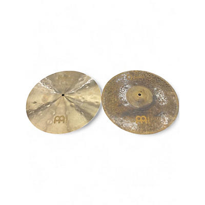 Used MEINL 14in Byzance 14" Jazz Thin Hi Hat Pair Cymbal