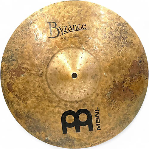 MEINL Used MEINL 14in Byzance Dark Hi Hat Bottom Cymbal 33