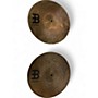 Used MEINL 14in Byzance Dark Hi Hat Pair Cymbal 33