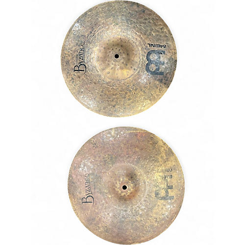 Used MEINL 14in Byzance Dark Hi Hat Pair Cymbal 33