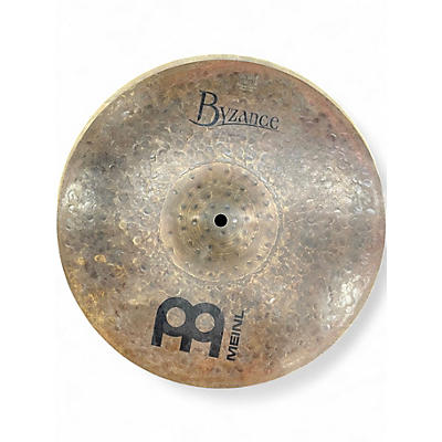 Used MEINL 14in Byzance Dark Hi Hat Pair Cymbal