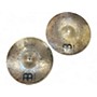 Used MEINL 14in Byzance Dark Hi Hat Pair Cymbal 33