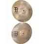 Used MEINL 14in Byzance Dark Hi Hat Pair Cymbal 33