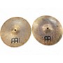Used MEINL 14in Byzance Dark Hi Hat Pair Cymbal 33