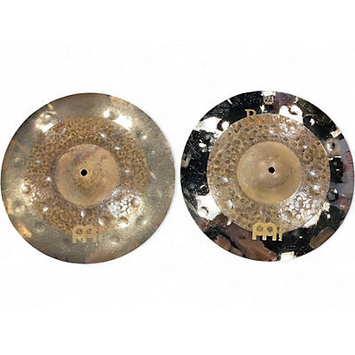 Used MEINL 14in Byzance Dual Hi Hat Pair Cymbal