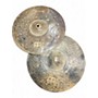 Used MEINL 14in Byzance EX Dry Medium Hi Hat Pair Cymbal 33