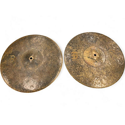 Used MEINL 14in Byzance Extra Dry Medium Hihat Pair Cymbal
