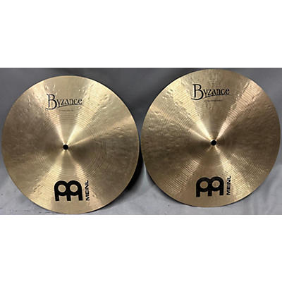 MEINL Used MEINL 14in Byzance Heavy Hihat Cymbal