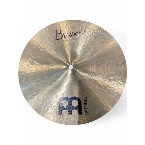 Used MEINL 14in Byzance Medium Hi Hat Bottom Cymbal 33