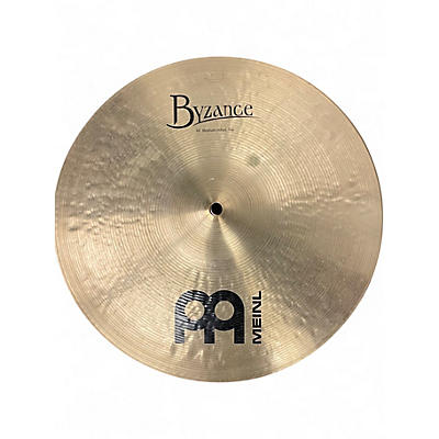 Used MEINL 14in Byzance Medium Hi Hat Pair Cymbal