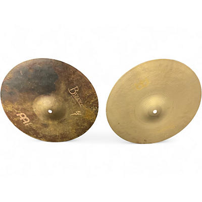 Used MEINL 14in Byzance Vintage Sand Hi Hat Pair Cymbal