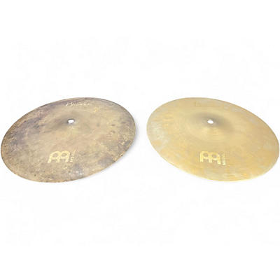Used MEINL 14in Byzance Vintage Sand Hi Hat Pair Cymbal