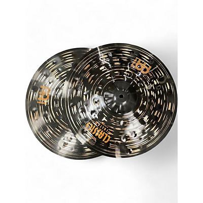 Used MEINL 14in CLASSIC CUSTOM DARK HIHAT Cymbal