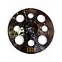 Used MEINL 14in CLASSIC CUSTOM DARK TRASH CRASH Cymbal 33
