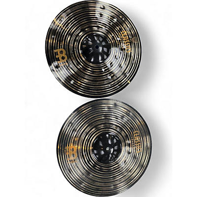 Used MEINL 14in CLASSIC DAR HI HAT PAIR Cymbal