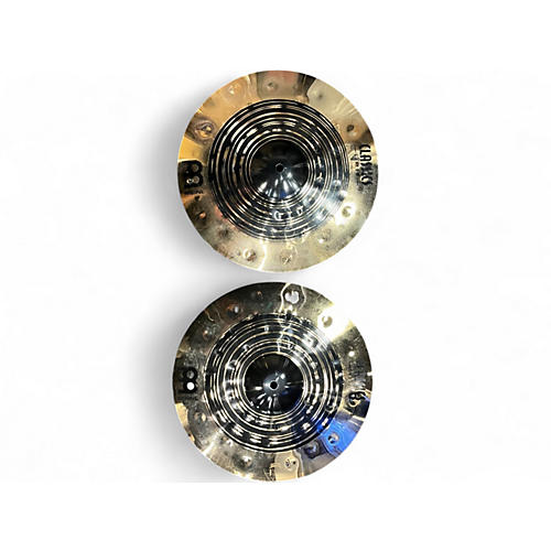 Used MEINL 14in CLASSICS CUSTOM DUAL HI HAT Cymbal 33