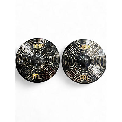 Used MEINL 14in CLASSICS CUSTOMS HIHAT PAIR Cymbal