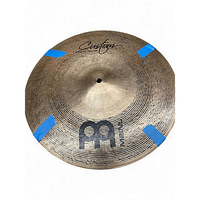 Used MEINL 14in CUSTOM CYMBAL SHOP HI HATS Cymbal