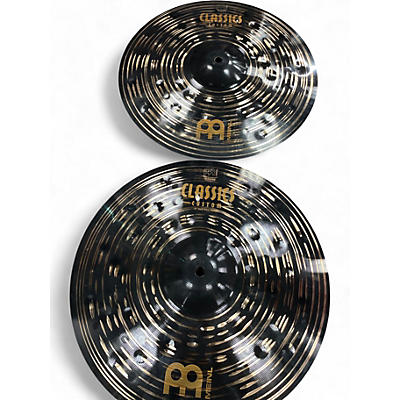 Used MEINL 14in Classic Custom Dark Hi-Hat Cymbal