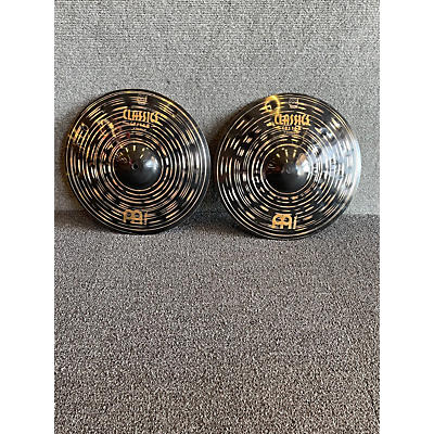 MEINL Used MEINL 14in Classic Custom Dark Hi Hat Pair Cymbal