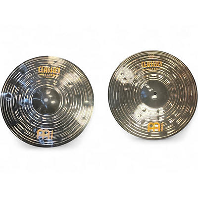 Used MEINL 14in Classic Custom Dark Hi Hat Pair Cymbal