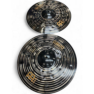 Used MEINL 14in Classic Custom Dark Hi Hat Pair Cymbal