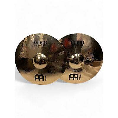 MEINL Used MEINL 14in Classic Custom Medium Hi Hat Pair Cymbal