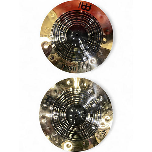 Used MEINL 14in Classic Custom Medium Hi Hat Pair Cymbal 33