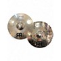 Used MEINL 14in Classic Custom Medium Hi Hat Pair Cymbal 33