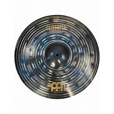 Used MEINL 14in Classic Custom Medium Hi Hat Pair Cymbal