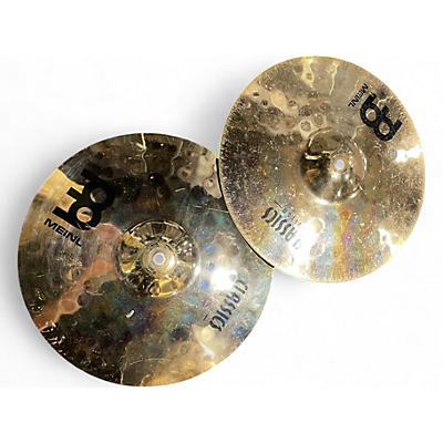 Used MEINL 14in Classic Custom Medium Hi Hat Pair Cymbal