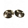 Used MEINL 14in Classic Custom Medium Hi Hat Pair Cymbal 33