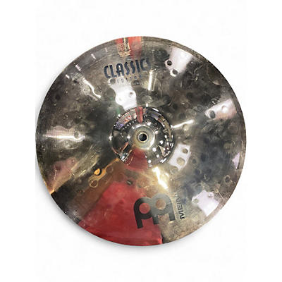 Used MEINL 14in Classic Custom Medium Hi Hat Pair Cymbal